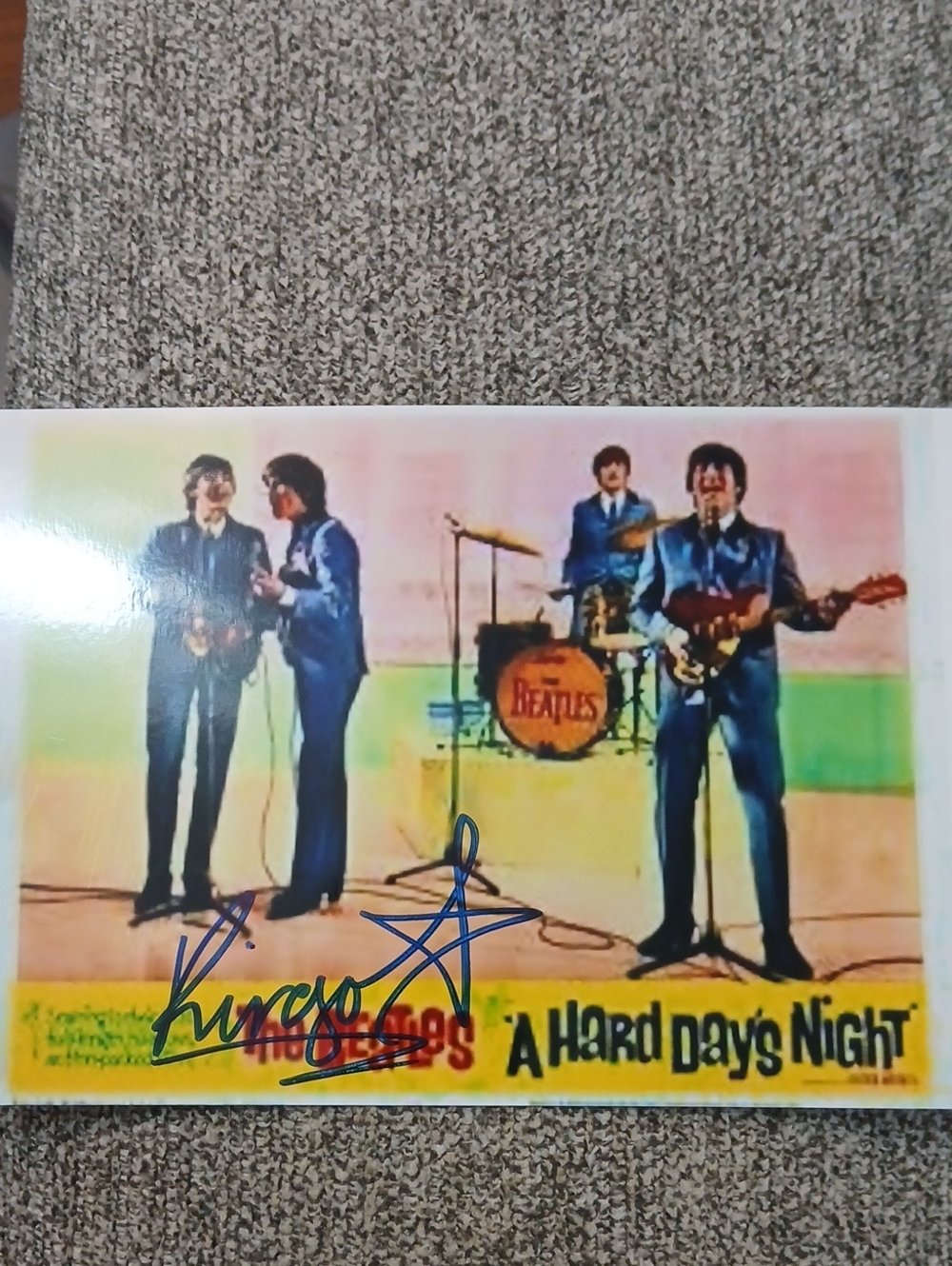 Ringo Starr Autograph